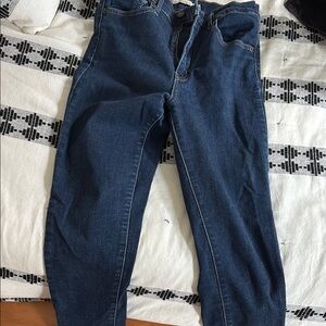 Levi's Women's Skinny Jeans - Dark Blue mile high